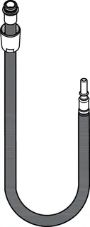 Hansgrohe Schlauch für Spültischmischer 1500mm