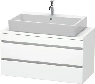 Duravit WTU DuraStyle f.Konsole 512x1000x478 2 Schubkästen, Weiß Matt – Bild 4