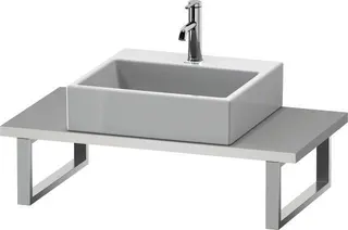 DU Konsole variabel L-Cube Compact 1 Ausschn.,30xvarx480,Weiß Matt