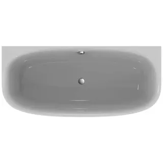 Ideal Standard D-Form-Badewanne DEA f.Wandan. m.Abl, m.Füller, 1800x800x475/610mm, Weiß – Bild 2