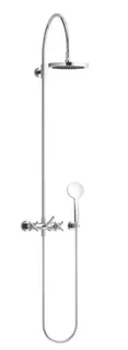 Dornbracht Shower Pipe mit Brausebatterie TARA 26632892 220 mm Chrom – Bild 2