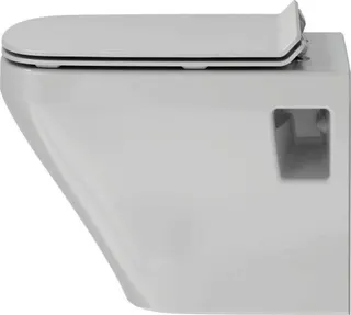 Duravit WWC-Set DuraStyle Compact,rimless, Durafix,TS,weiß,inkl.WC-Sitz m.Absenka. – Bild 2