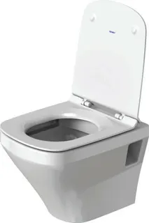 Duravit WWC-Set DuraStyle Compact,rimless, Durafix,TS,weiß,inkl.WC-Sitz m.Absenka. – Bild 3