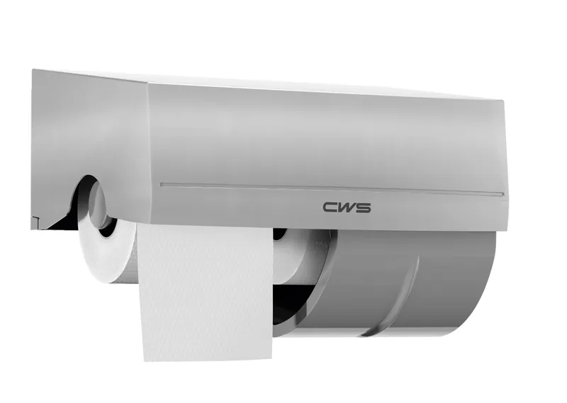 CWS Toilettenpapierspender Paradiseline Stainless Steel, Toiletpaper mit Schloss