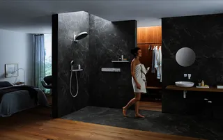 Hansgrohe Ablage 500 Rainfinity mattweiss – Bild 4
