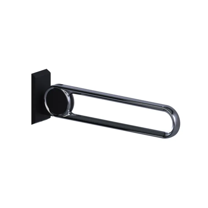 Normbau Cavere Care Chrome Stützklappgriff 9447370 Chrome Anthrazit-Metallic