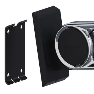Normbau Cavere Care Chrome Stützklappgriff 9447370 Chrome Anthrazit-Metallic – Bild 3