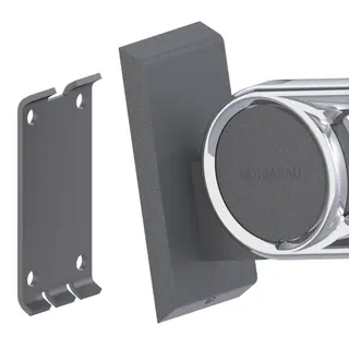 Normbau Cavere Care Chrome Stützklappgriff 9447370 Chrome Anthrazit-Metallic – Bild 4