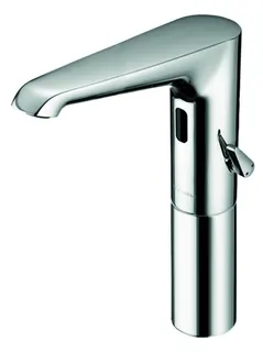 SCHELL Waschtisch-Arm. XERIS E HD-M, Elektron. Mischw., Steckernetzteil, large, chrom – Bild 2