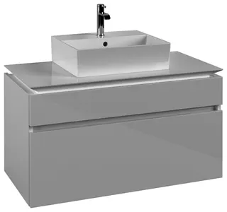 VB WTUS Legato B604 1000x550x500mm 2 Ausz. WT m.tig Glossy White