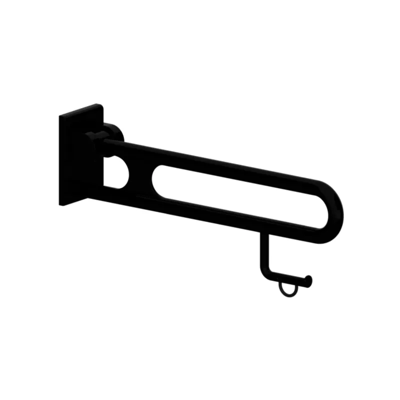 Normbau Nylon Care 300 Stützklappgriff 0300476 Schwarz