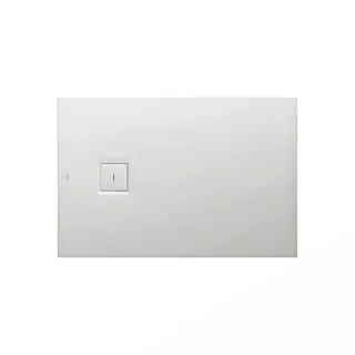 Laufen Duschwanne SOLUTIONS 800x1200x38 Marbond Ablauf seitl weiß