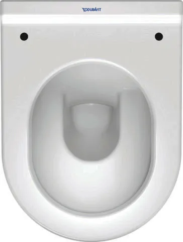 Duravit Wand-WC Starck 3 Compact 485 mm Tiefspüler, weiß, HYG