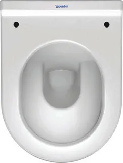 Duravit Wand-WC Starck 3 Compact 485 mm Tiefspüler, weiß, HYG