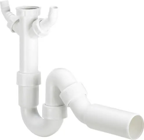 Viega Röhrengeruchverschluss 7985.32 in G1 1/2 x 50mm Kunststoff weiss