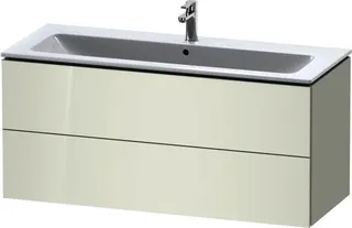 Duravit WTU wandh. L-Cube 481x1220x550mm 2 SchKa, f.233612, weiß hgl (dekor) – Bild 4