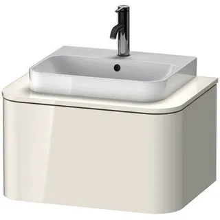 DU WTU HappyD2+ wandh.,354x650x480mm 1Auszug, weiß hochglanz