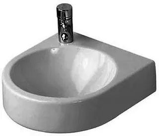 DU Handwaschbecken Architec 360 mm o.ÜL, m.HLB, HL-Vst. li./re., weiß