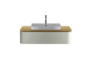 Duravit Konsole m.1Aus.HappyD2+, 16x1000x550mm, mediterrane eiche – Bild 2
