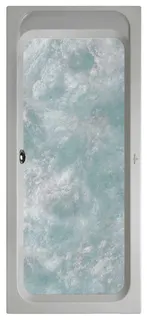 VB Badewanne Architectura 1800x800x525mm re-eckig m. System CC TP1 Weiß Alpin