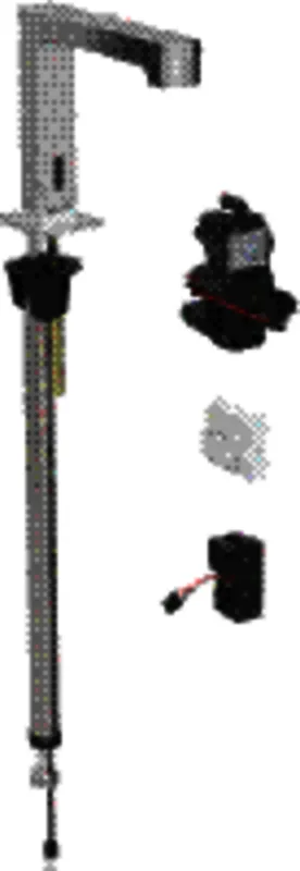 Geberit Waschtischarmatur Brenta Standmontage mit UP-Funktionseinh. Netz mit Mischer