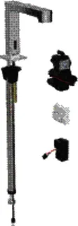 Geberit Waschtischarmatur Brenta Standmontage mit UP-Funktionseinh. Netz mit Mischer