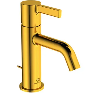 Ideal Standard Waschtischarmatur JOY, m.Ablgarn., Ausld.110mm, Brushed Gold – Bild 3