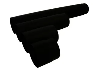 Bertrams Camino Rohr 150 mm lang d:150 2 mm seno schwarz