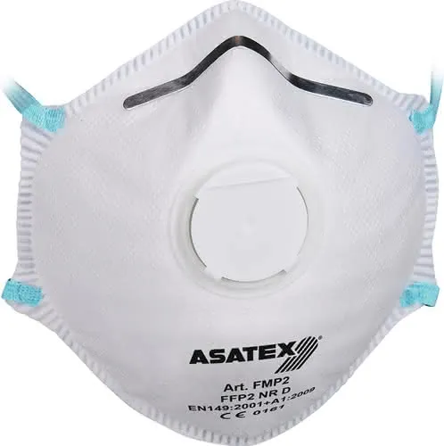 Atemschutzmaske FFP 2/V NR D m.Ausatemve ntil ASATEX