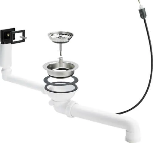 Viega Ablaufventilset 7139.161 in Kunststoff weiss