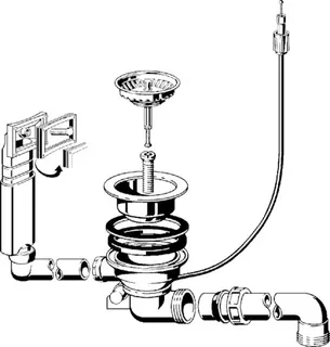 Viega Ablaufventilset 7139.161 in Kunststoff weiss – Bild 3