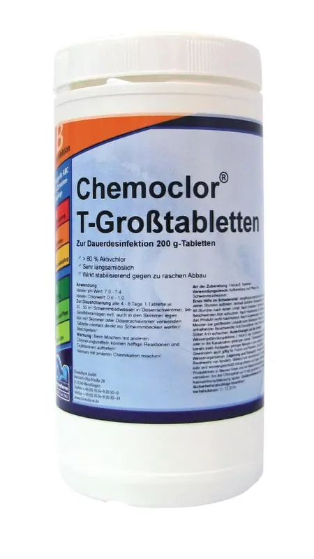SANIT-CHEMIE Chemoclor-T-Großtabletten 5 kg Eimer