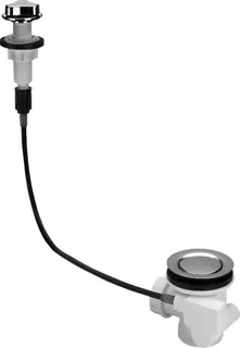 Viega Ablaufgarnitur 7138.52 in G1 1/2 x 70mm Kunststoff weiss – Bild 2