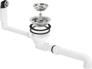 Viega Ablaufventilset 7139.152 in Kunststoff weiss