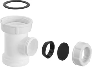 Viega Zwischenstück 7139.18 in G1 1/2x25mm Kunststoff weiss – Bild 2