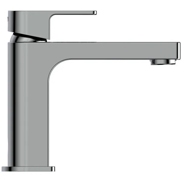 Ideal Standard Waschtischarmatur Edge, Slim, 5 l/min., o.Ablgarn., Ausld.120mm, Chrom