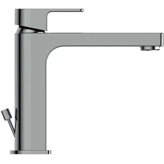 IS Waschtischarmatur Edge, Grande Slim, 5 l/min., m.Ablgarn., Ausld.138mm, Chrom