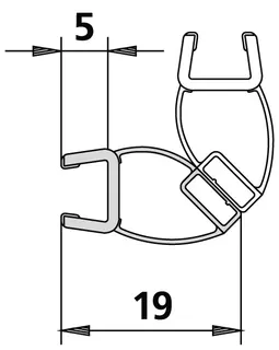 Kermi 1235 1x Magnetleiste Länge 2010 mm – Bild 2