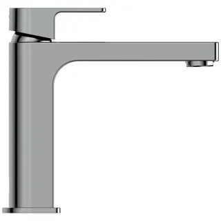 IS Waschtischarmatur Edge, Grande Slim, 5 l/min., o.Ablgarn., Ausld.138mm, Chrom