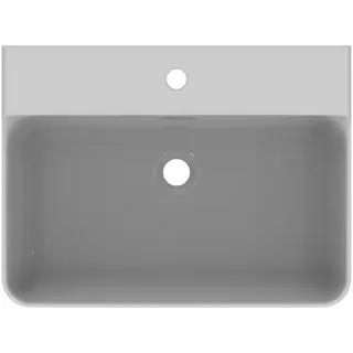 Ideal Standard Waschtisch Conca 1 Hahnloch mit Überlauf 600x450x165mm Weiß – Bild 2