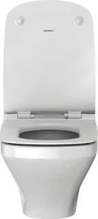 Duravit Wand-WC DuraStyle 620 mm Tiefspüler, rimless, Durafix, weiß – Bild 3