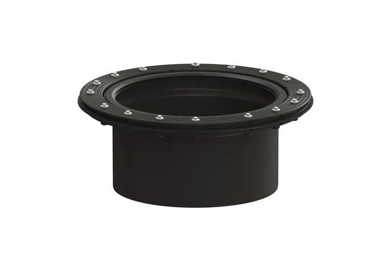 KESSEL-Verlängerungsstück H: 234 mm, mit Flansch und Gegenflansch
