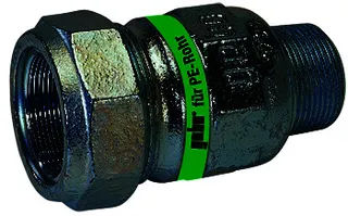 gebooriginal Temperguss-KLV Serie 153 Typ A 1/2" x 20 mm für PE-Rohr