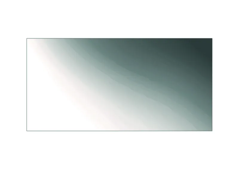 HEWI Kristallglasspiegel, 1200 x 600mm
