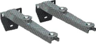 Geberit Set Montagewinkel, Länge 45cm – Bild 1