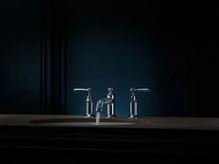 Hansgrohe 3-Loch Waschtischarmatur 30 Axor Montreux Hebelgriff chrom – Bild 2