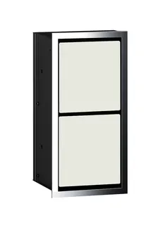 Emco WC-Papier-Modul asis 150 27821 Unterputz 344 mm chr/white