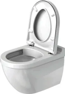 Duravit Wand-WC Starck 3 540 mm Tiefspüler,rimless,Durafix,weiß,HYG
