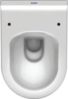 Duravit Wand-WC Starck 3 540 mm Tiefspüler,rimless,Durafix,weiß,HYG – Bild 3