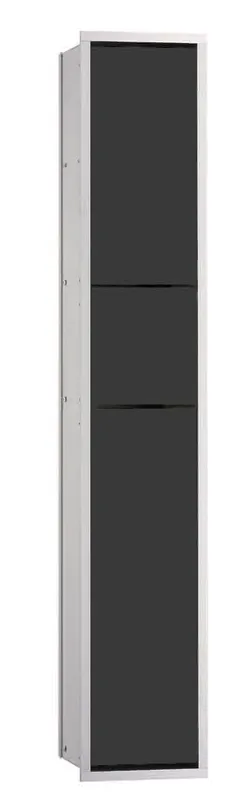 Emco Gäste-WC-Modul asis 150 27570 Unterputz 964 mm alu/schw